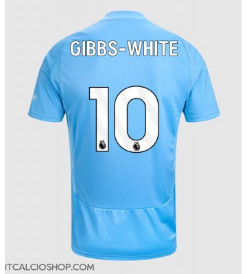 Nottingham Forest Morgan Gibbs-White #10 Terza Maglia 2024-25 Manica Corta